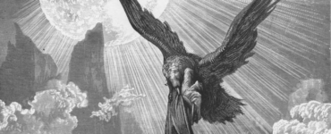 Dante and the Eagle Gustave Doré (1832-83), artist Gauchard Brunner, engraver 1861 Source: The Divine Comedy: Paradise